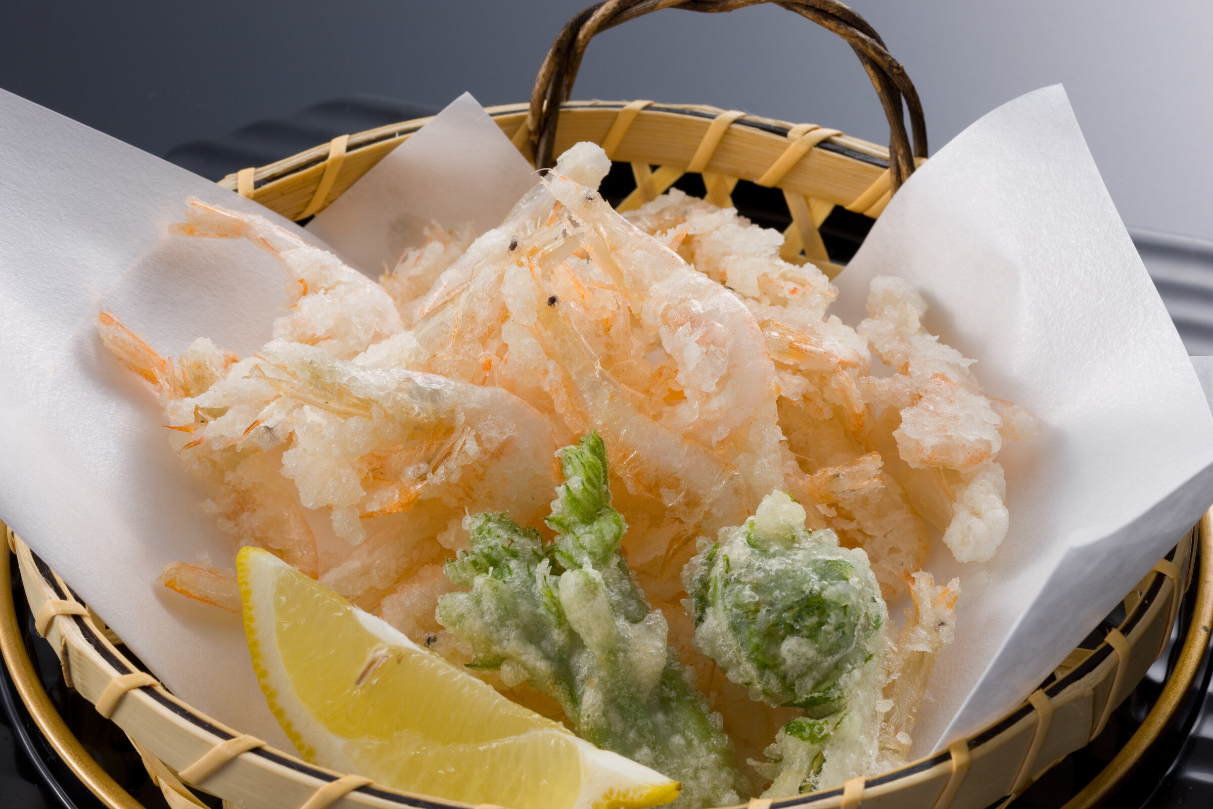 名物 白エビ(かきあげ)